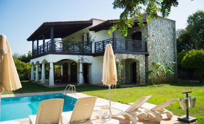 Bodrum Bitez' de Özel Havuzlu 4+1 Villa