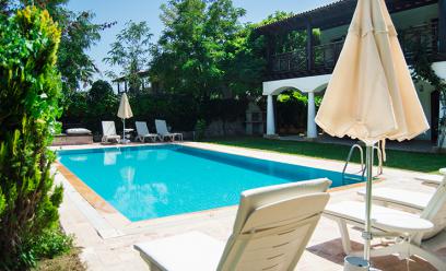 Bodrum Bitez' de Özel Havuzlu 4+1 Muhafazakar Villa