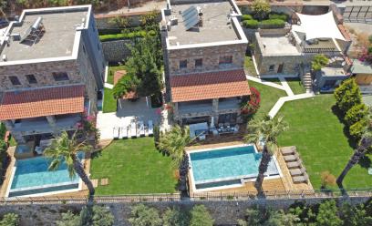 Bodrum Torba' da Deniz Manzaralı Özel Havuzlu Jakuzili 6+1 Villa