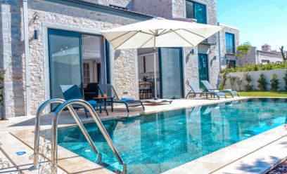 Bodrum Ortakent Yahşi' de Özel Havuzlu 3+1 Villa