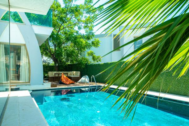 bodrum konacık merkezi konumda müstakil 4+1 özel havuzlu villa