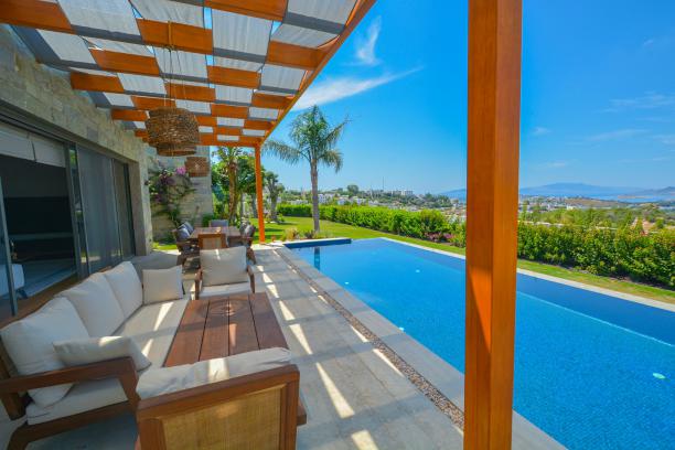 Bodrum Konacık Özel Havuzlu Lüks Kiralık 6+1 Villa