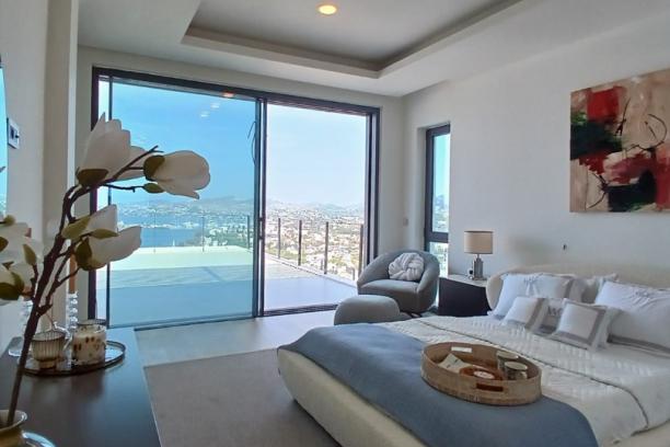 Bodrum Yalıkavak Özel Havuzlu Deniz Manzaralı 4+1 Villa
