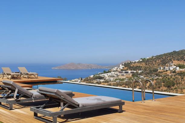 Bodrum Yalıkavak' ta Özel Havuzlu Deniz Manzaralı 4+1 Villa