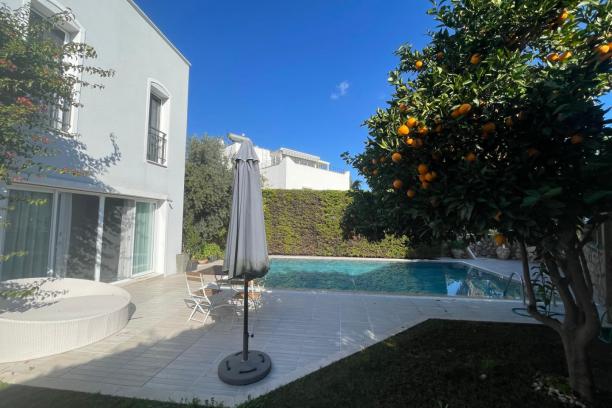 Bodrum Merkez 4+1 Özel Havuzlu Müstakil Kiralık Villa