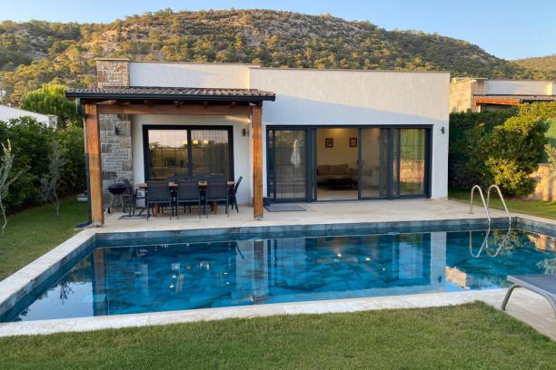 bodrum konacık özel havuzlu müstakil 4+1 kiralık villa