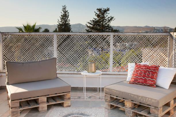 Bodrum Bitez' de Özel Havuzlu 4+1 Muhafazakar Villa