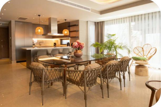 Bodrum Ortakent'te Denize Sıfır, Özel Plajlı, Özel Havuzlu 5+2 Kiralık Villa