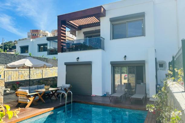 Bodrum Yalıkavak'ta 4+1 Özel Havuzlu Kiralık Villa